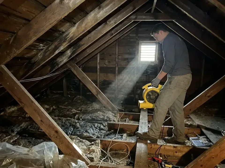 attic-water-damage-drying-proc-007 — frequently asked questions, Emergency Water Extraction & 24/7 Flood Response in Brightw…